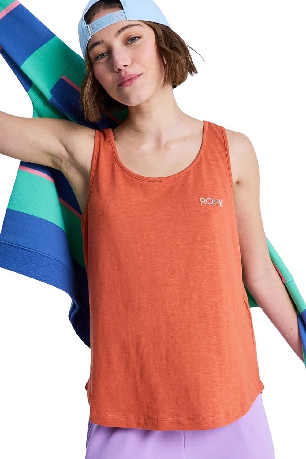 podkoszulek Roxy Saturdaze - MLN0/Apricot Brandy - women´s