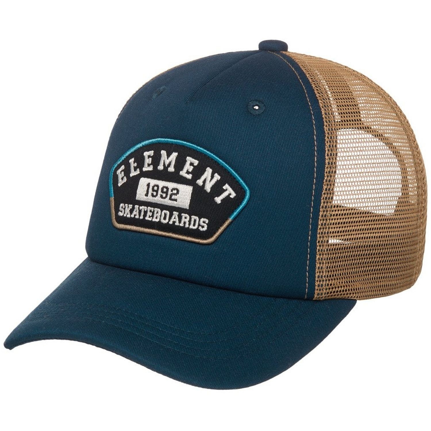 gorra con visera Element Team Trucker - BTL0/Indigo - men´s