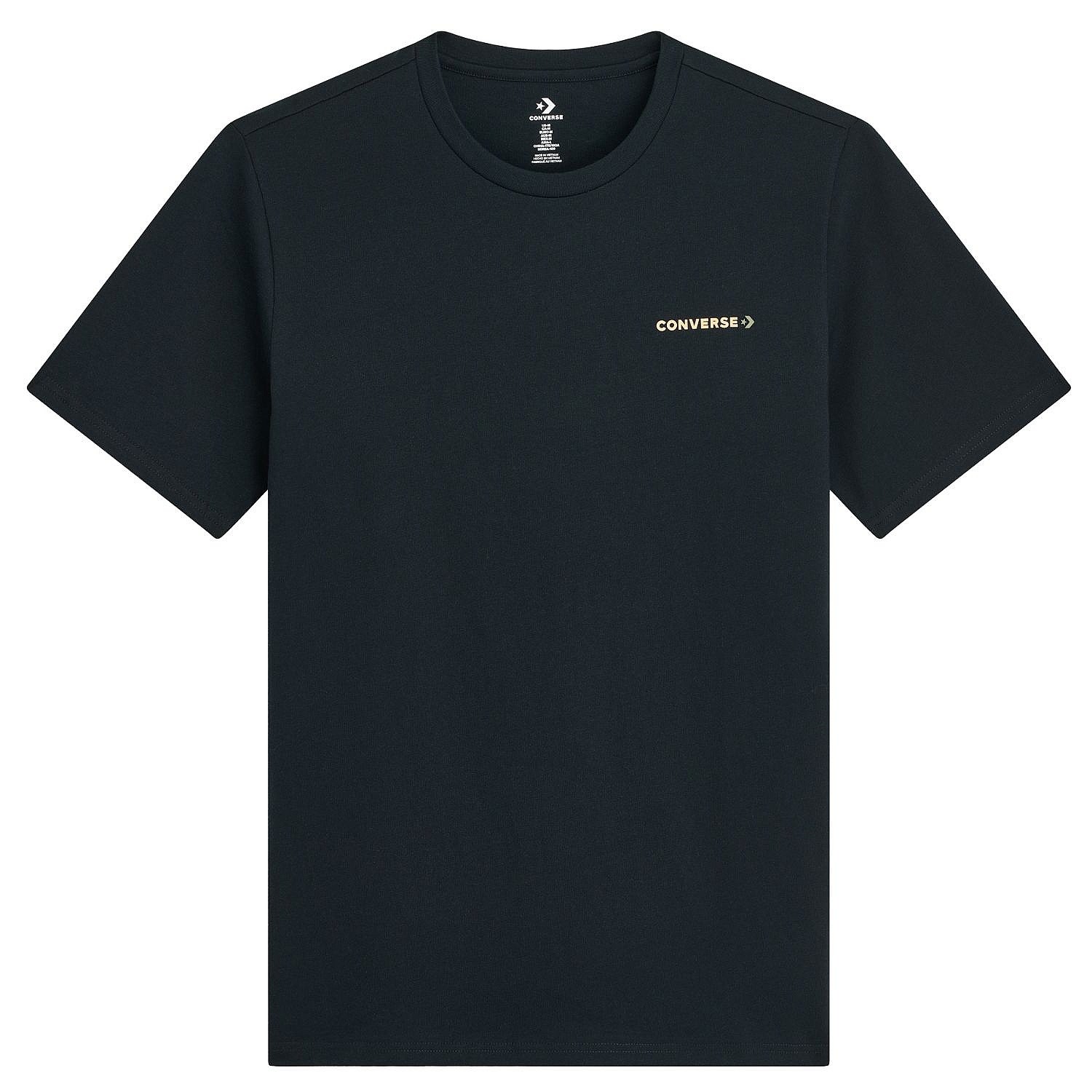 T-shirt Converse Timeless Boxed Chevron/CVM6T084 - BLK/Converse Black - men´s