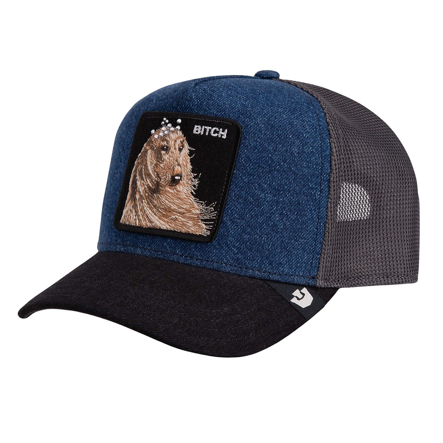 cap Goorin Bros. Hound Dawn Trucker - Blue Denim