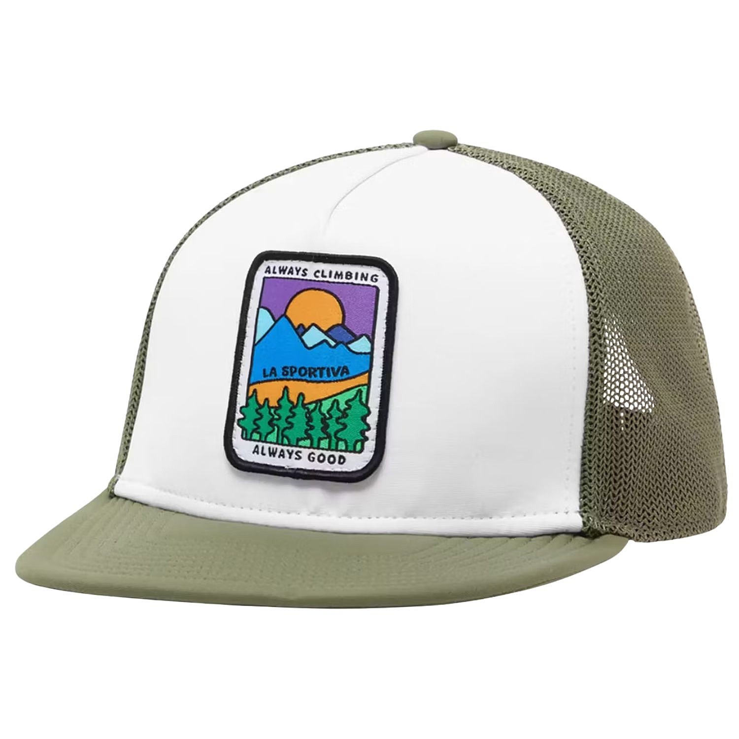 casquette La Sportiva Always Climbing Trucker - Chalk/Cypress