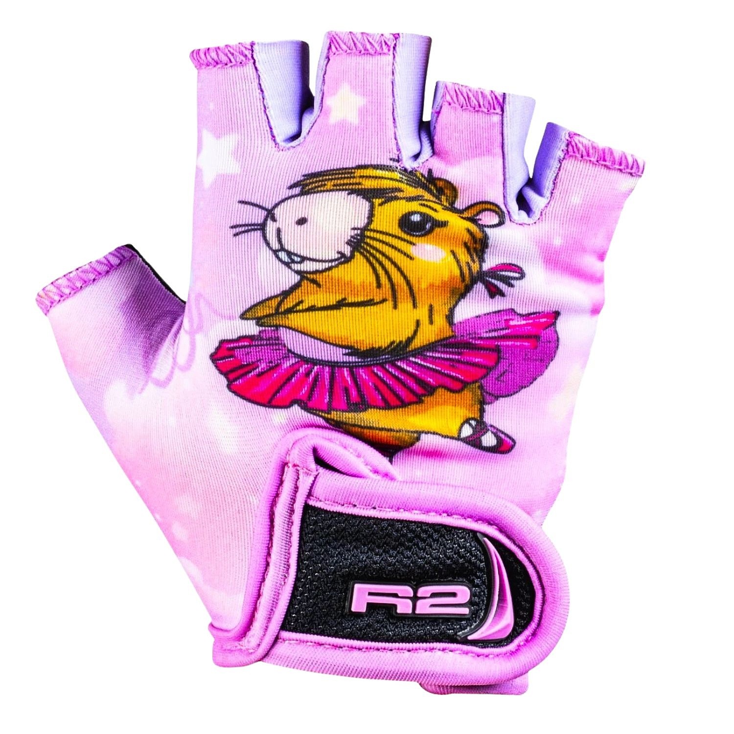 rukavice R2 Voska - ATR08A14/Pink/Brown - kid´s