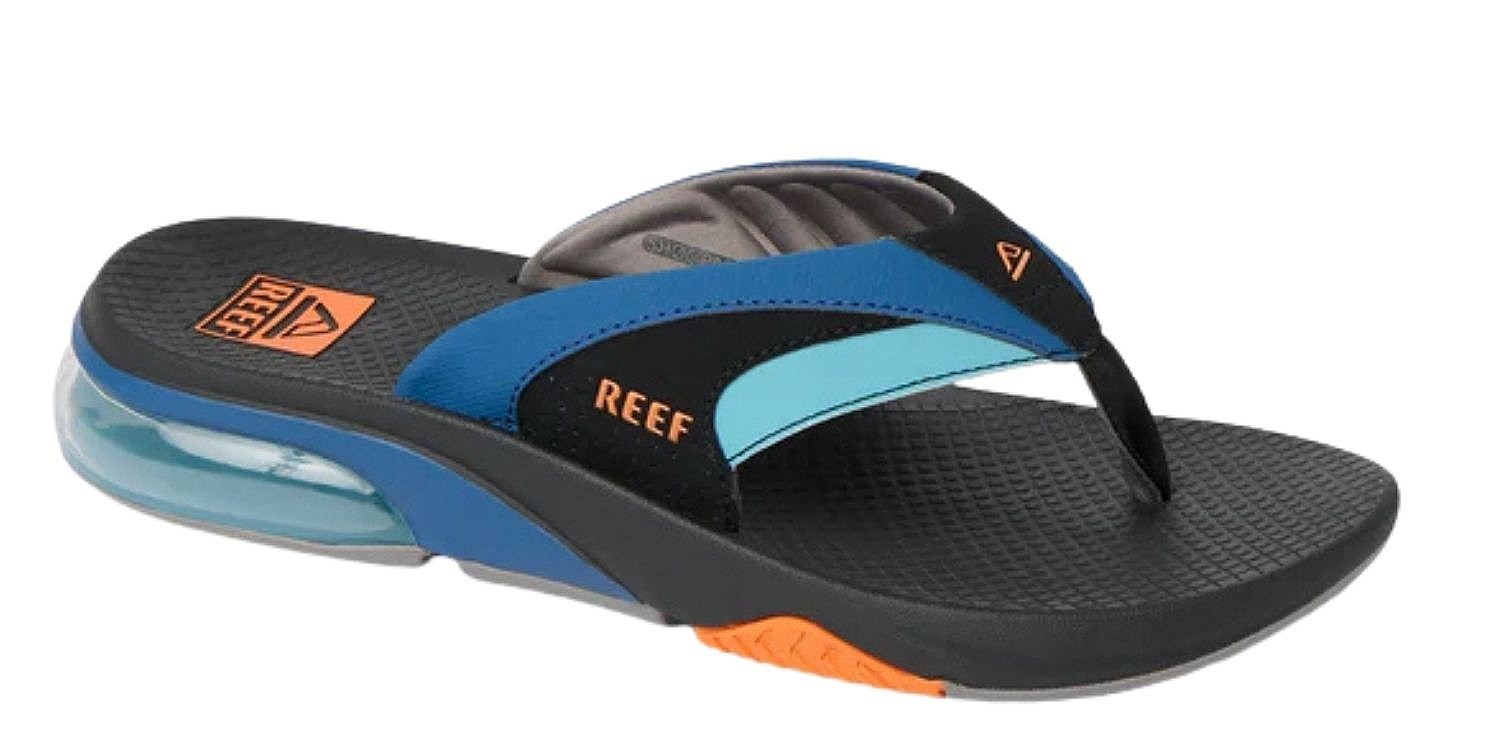 žabky Reef Fanning + - Blue/Black/Orange - men´s