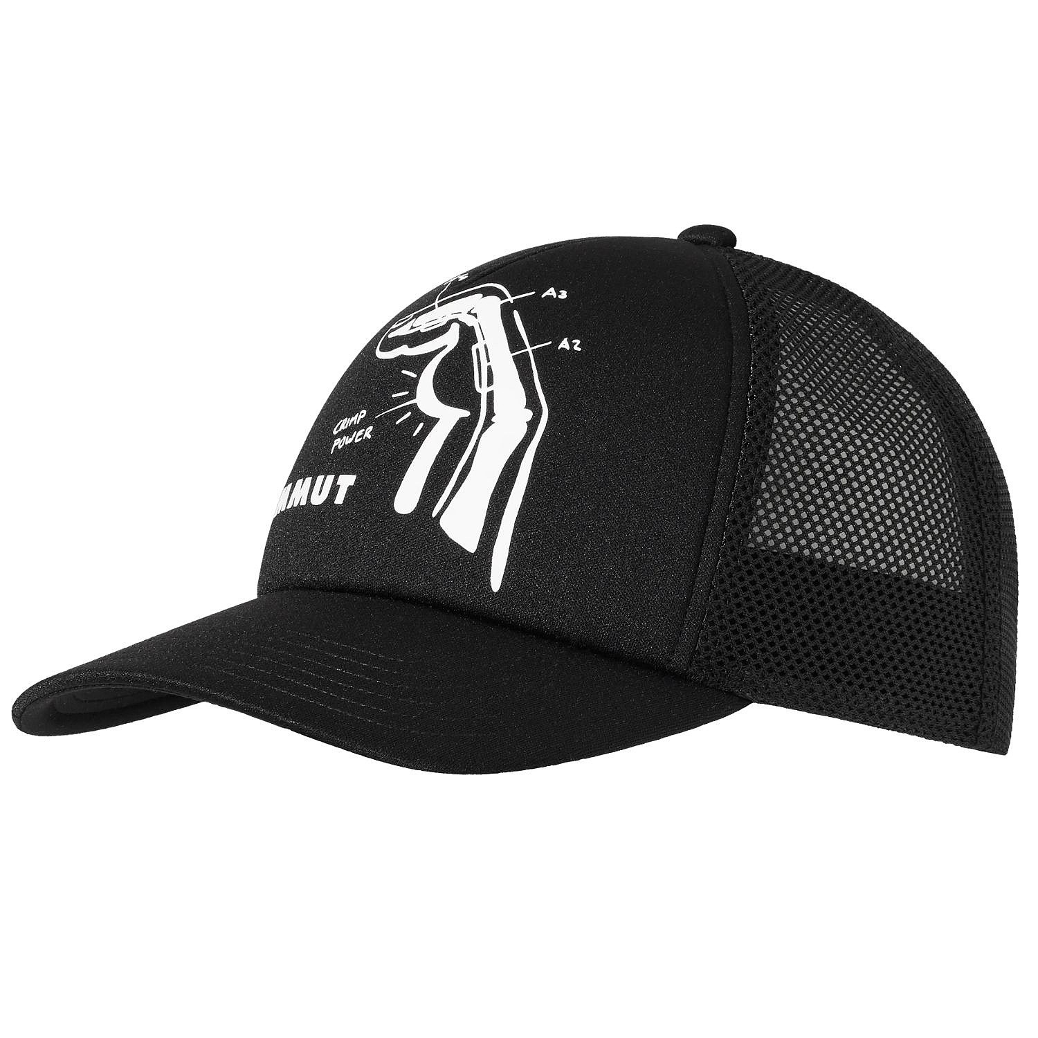 кепка Mammut Crag Cap Crimp Power Trucker - Black