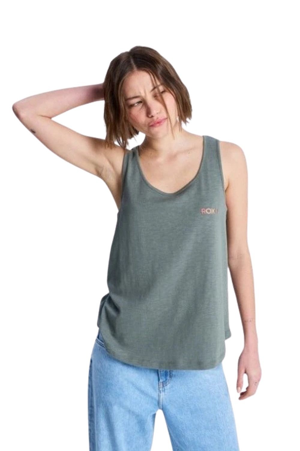 tílko Roxy Saturdaze - GZC0/Agave Green