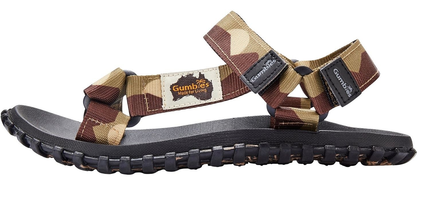 scarpe Gumbies Scrambler - Sand/Brown
