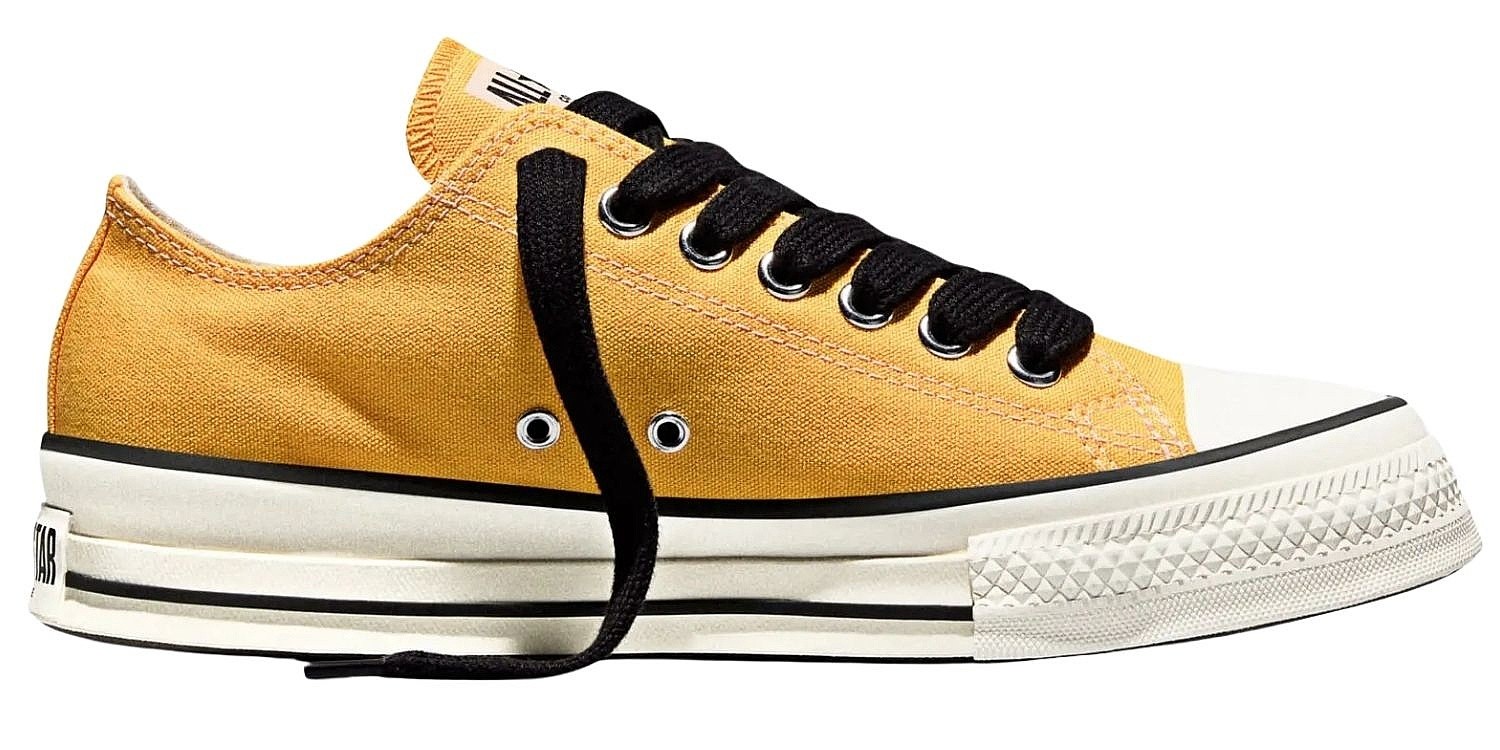 обувь Converse Chuck Taylor Throwback OX - A18844/Gold Palm/Vintage White/Black