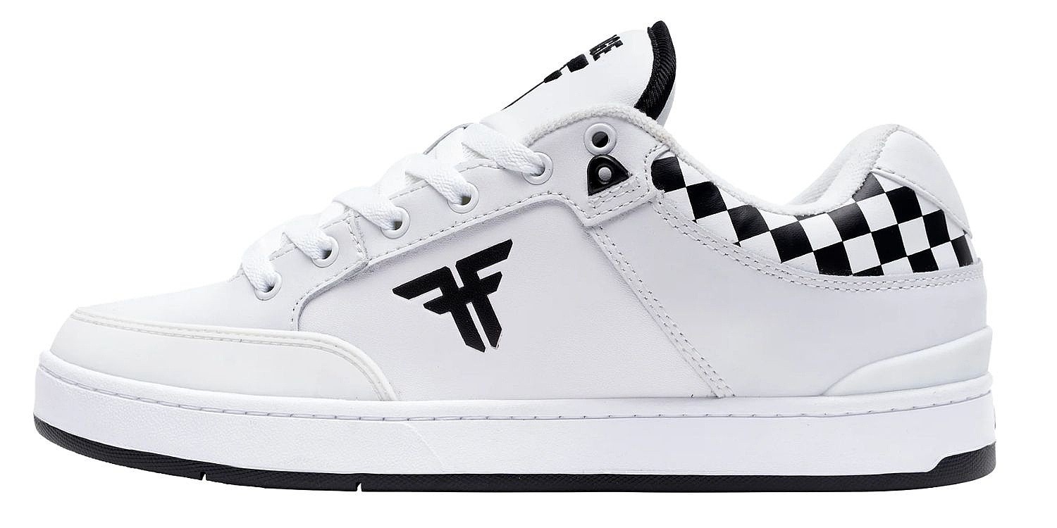 sko Fallen Heritage - White/Black/Checkers - men´s
