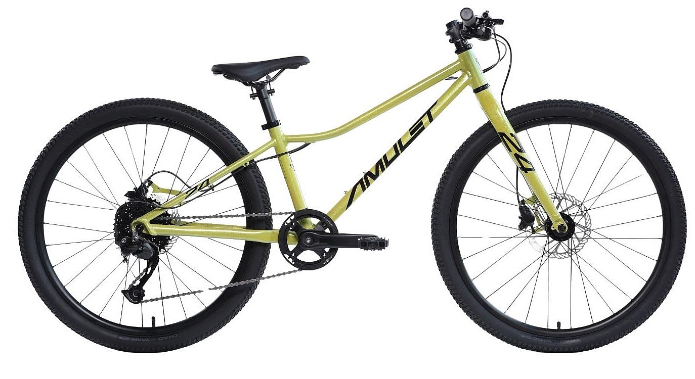 велосипед Amulet Youngster Disc 24" - Yellow Pearl/Black - unisex junior