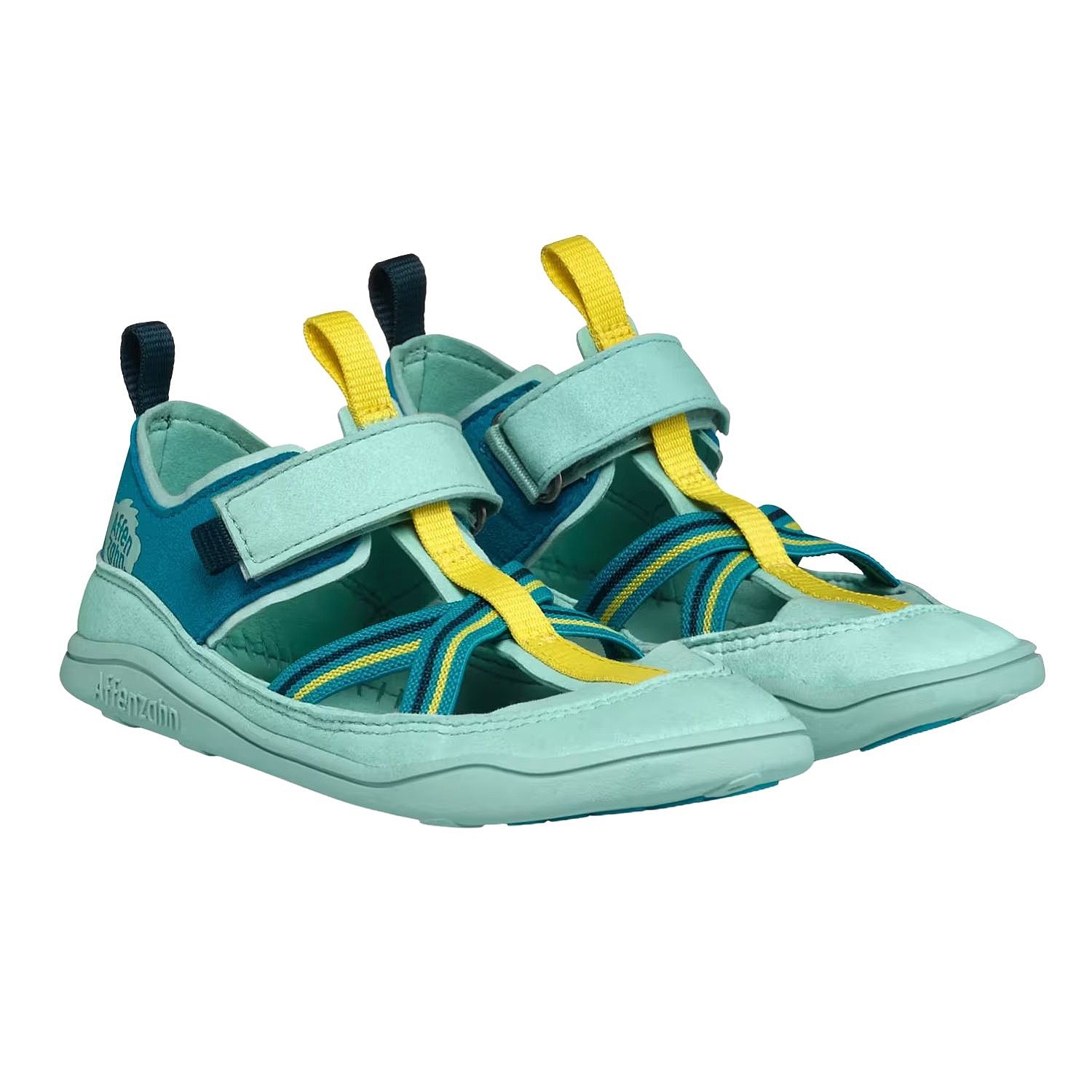chaussures Affenzahn Vegan Breeze Chameleon - Turquoise - kid´s