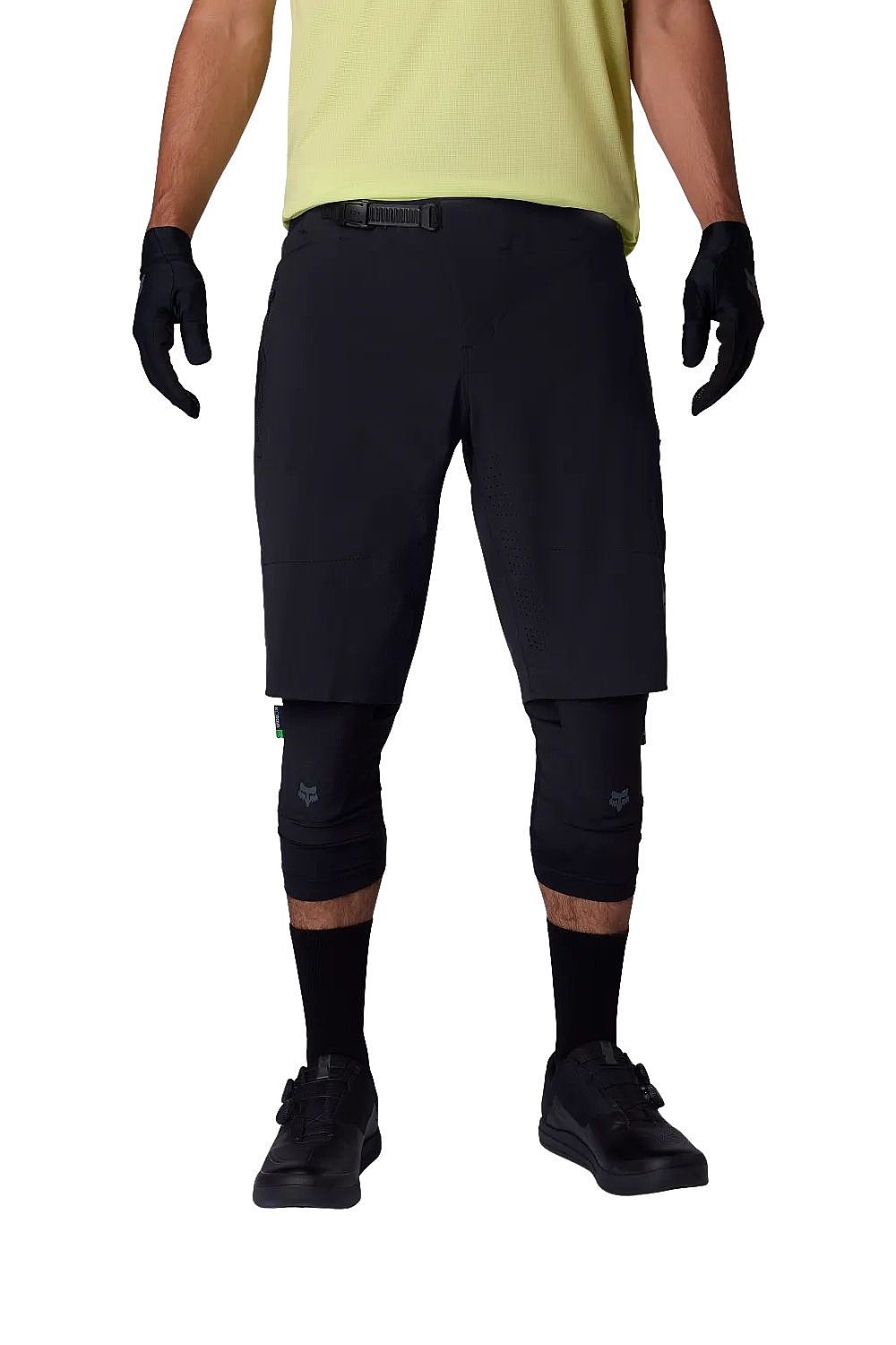 pantalones cortos Fox Flexair - Black - men´s