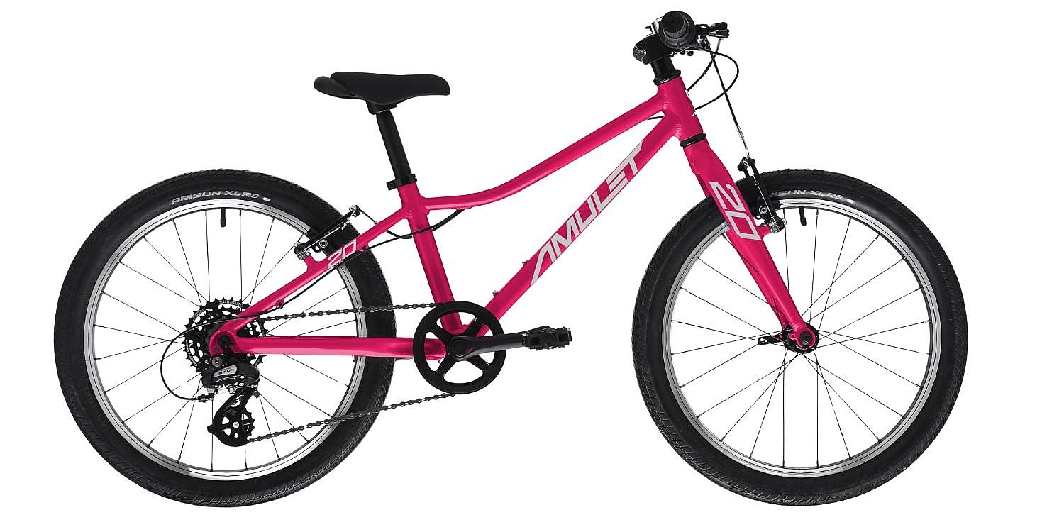 vélo Amulet Fun 20" - Raspberry Pearl/Silver - unisex junior