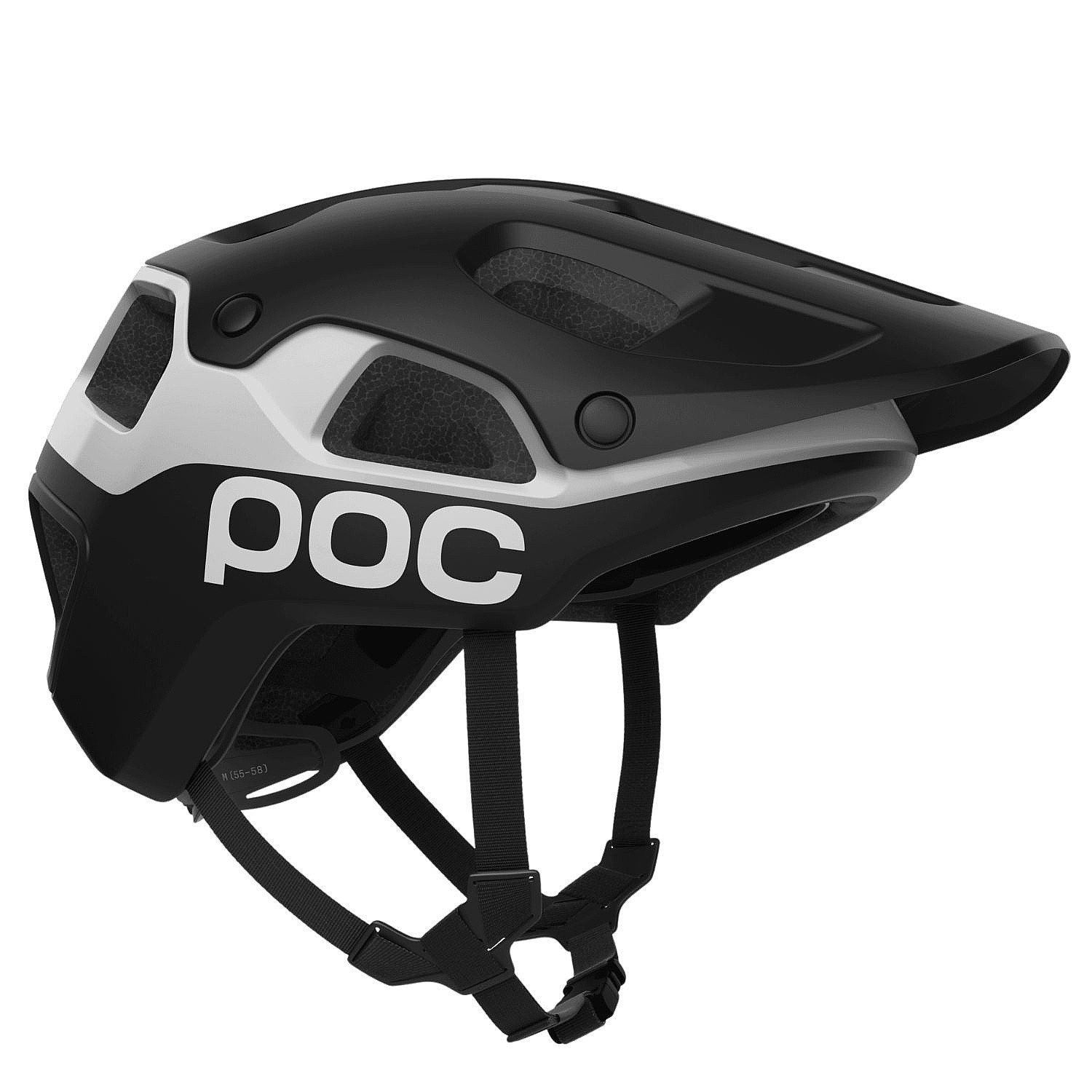 helma Poc Cularis Pure Mips - Uranium Black Matt/Hydrogen White