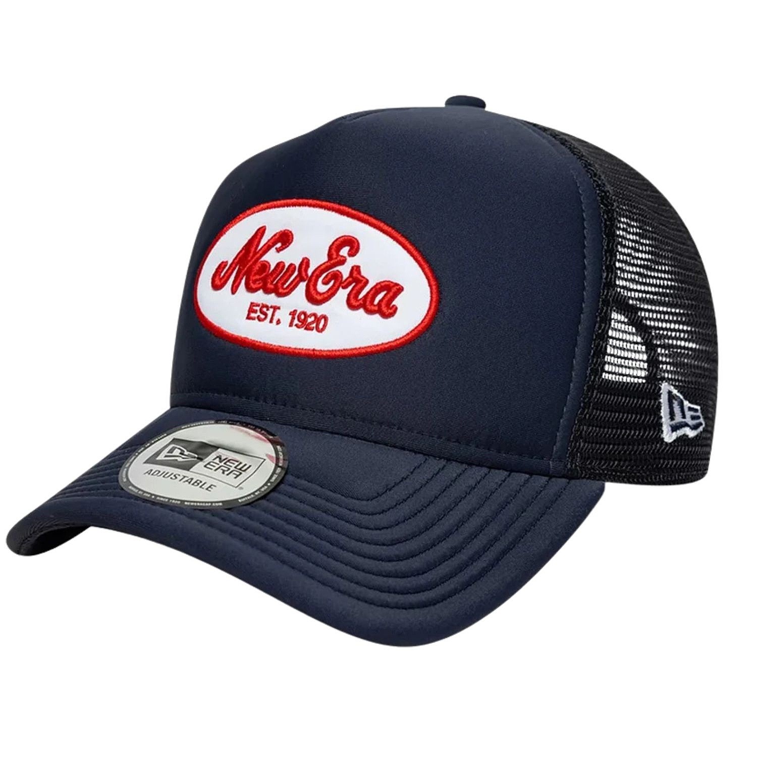 cap New Era 9FO AF Oval Foam Patch Trucker Branded - Navy - men´s