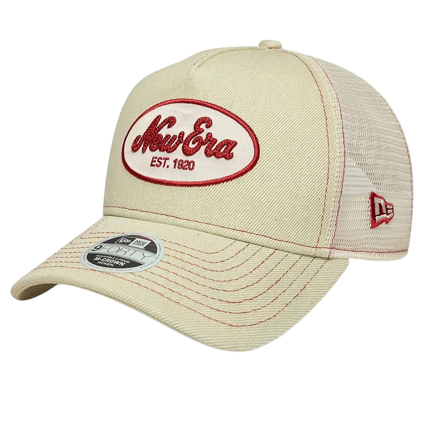 šiltovka New Era 9FO M-Crown AF Trucker Branded - Light Cream - women´s