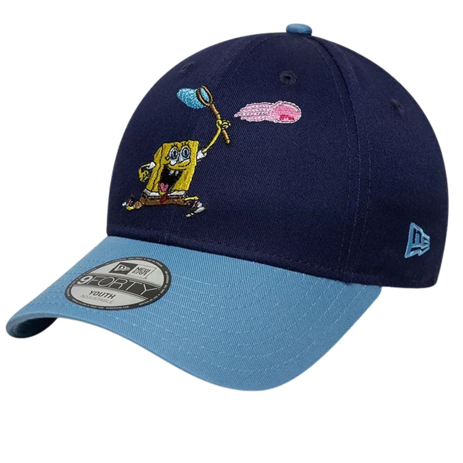casquette New Era 9FO Spongebob 9forty Jellyfish Child - Oceanside Blue/Sky Blue - kid´s