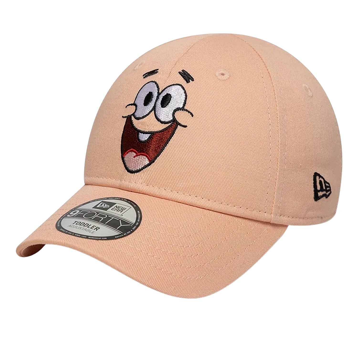 Kappe New Era 9FO Spongebob Face 9forty Patrick Star Toddler - Blush Sky - kid´s