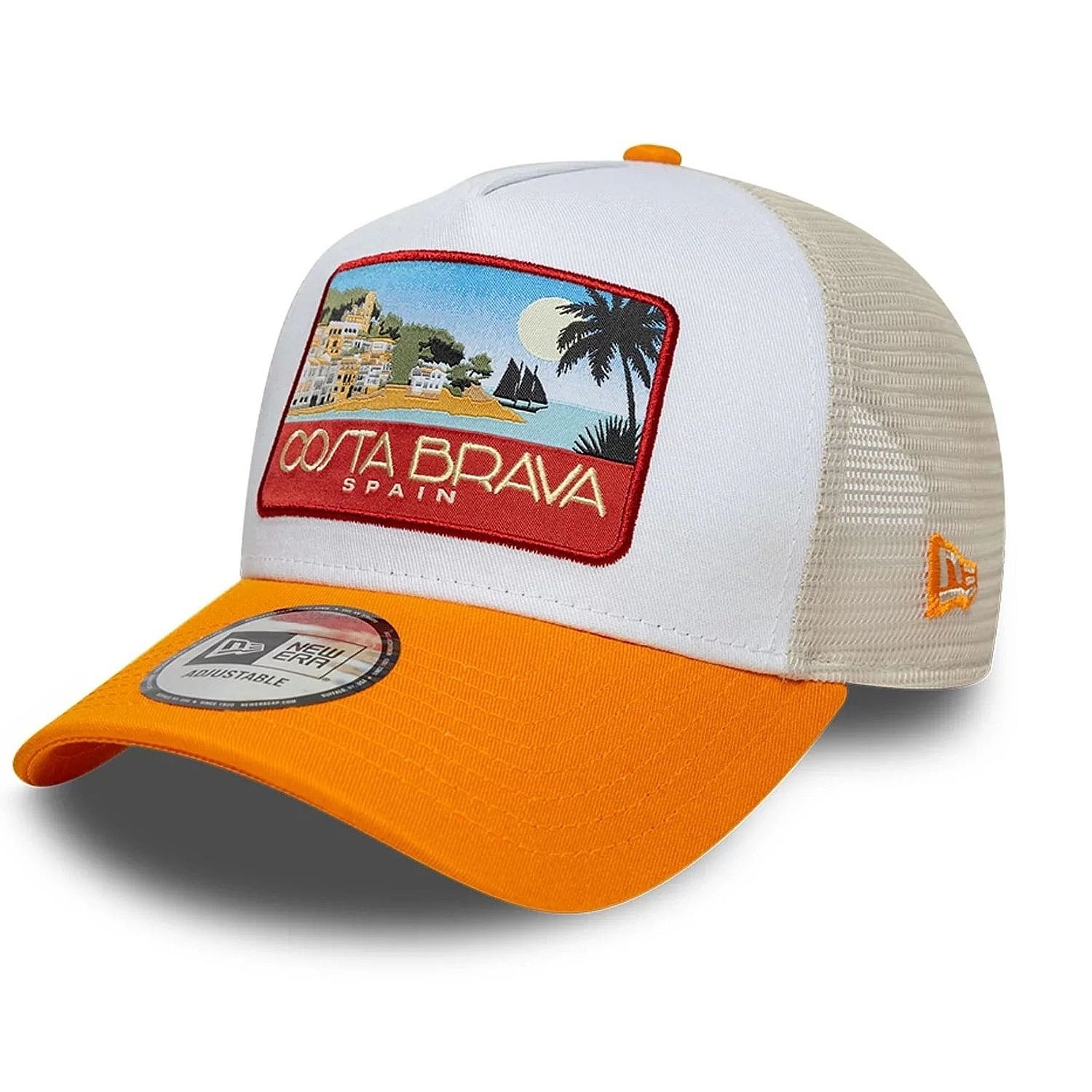 Kappe New Era 9FO AF Location Patch Trucker Branded - Tennessee Orange - men´s