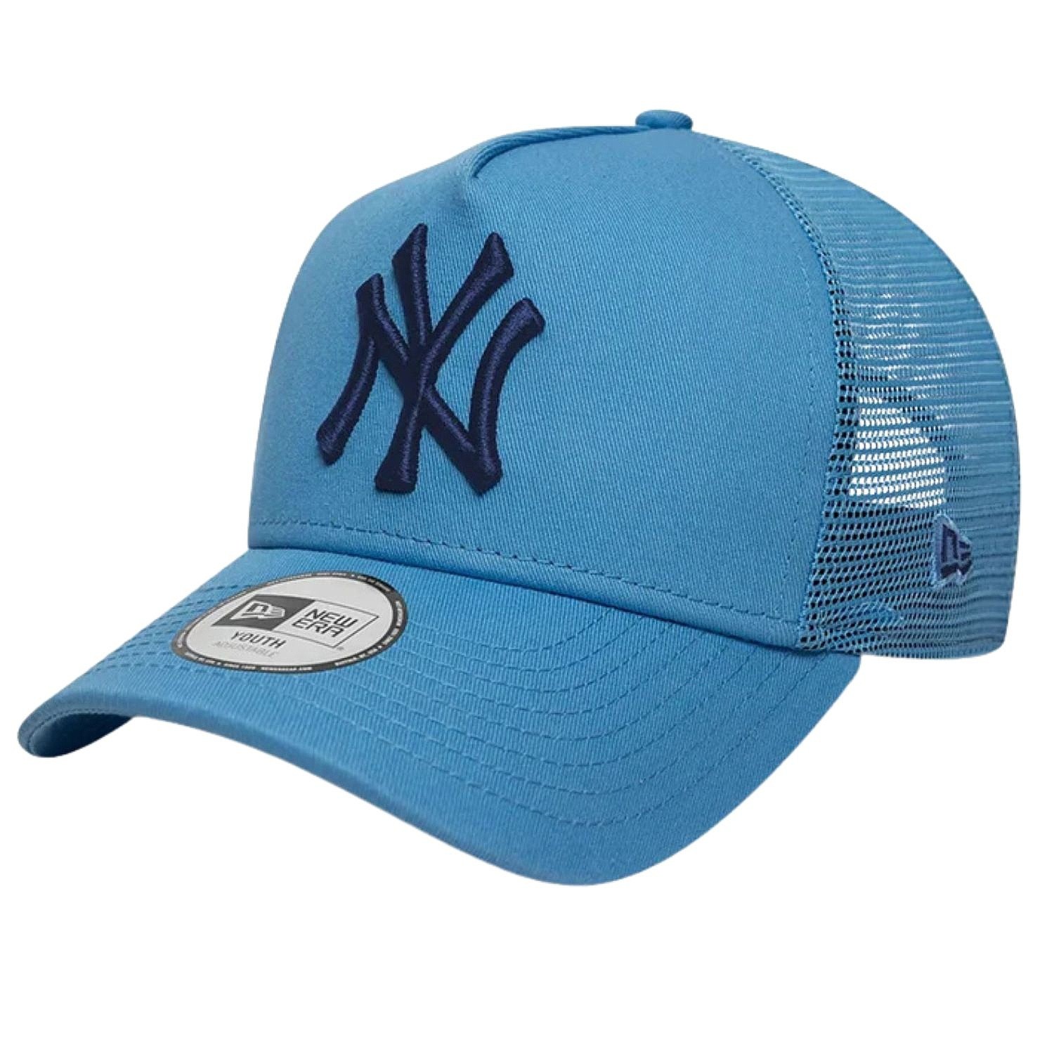 šiltovka New Era 9FO AF League Trucker MLB New York Yankees Child - Radiant Blue/Oceanside Blue - kid´s