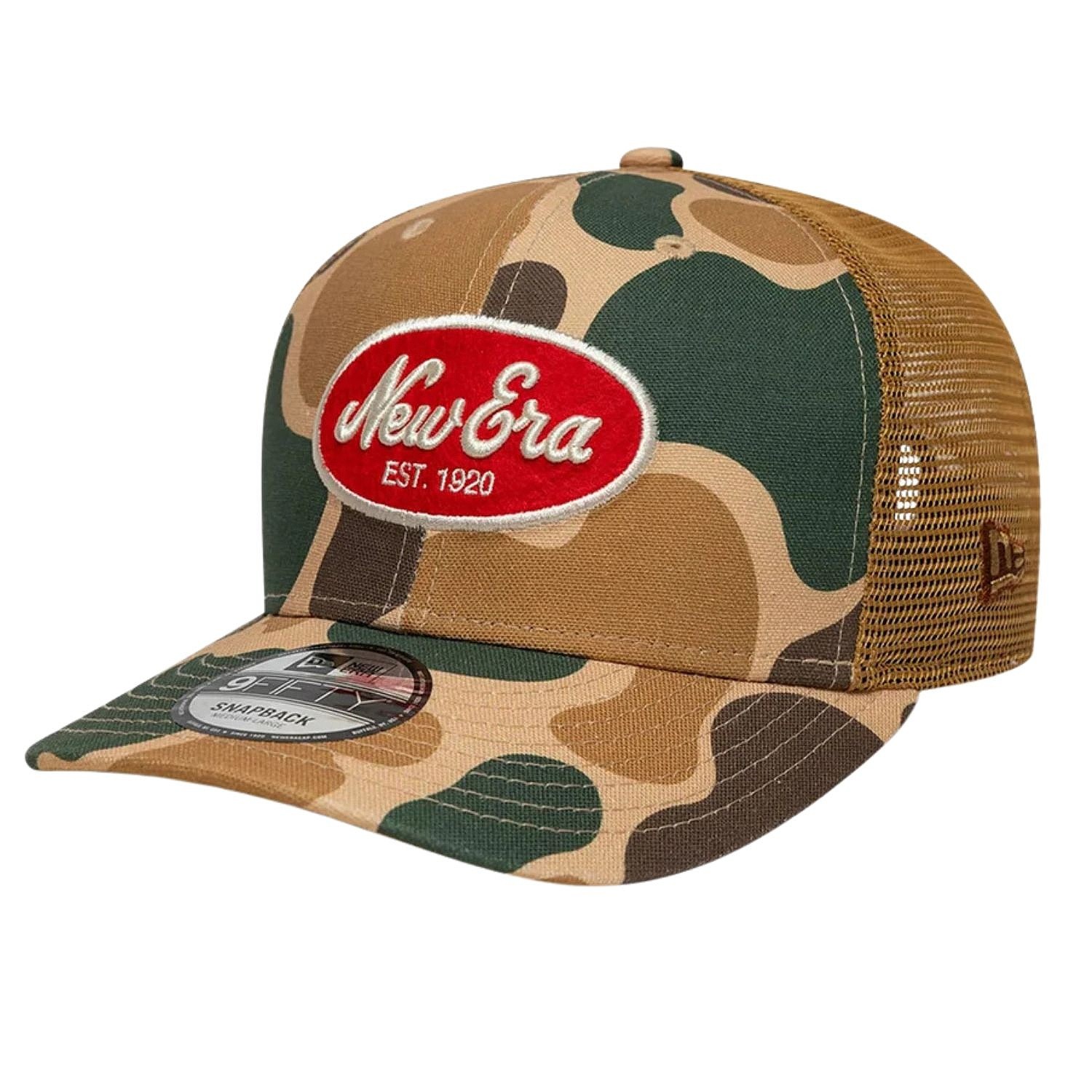 casquette New Era 9FI Duck Camo Trucker - Wheat - men´s