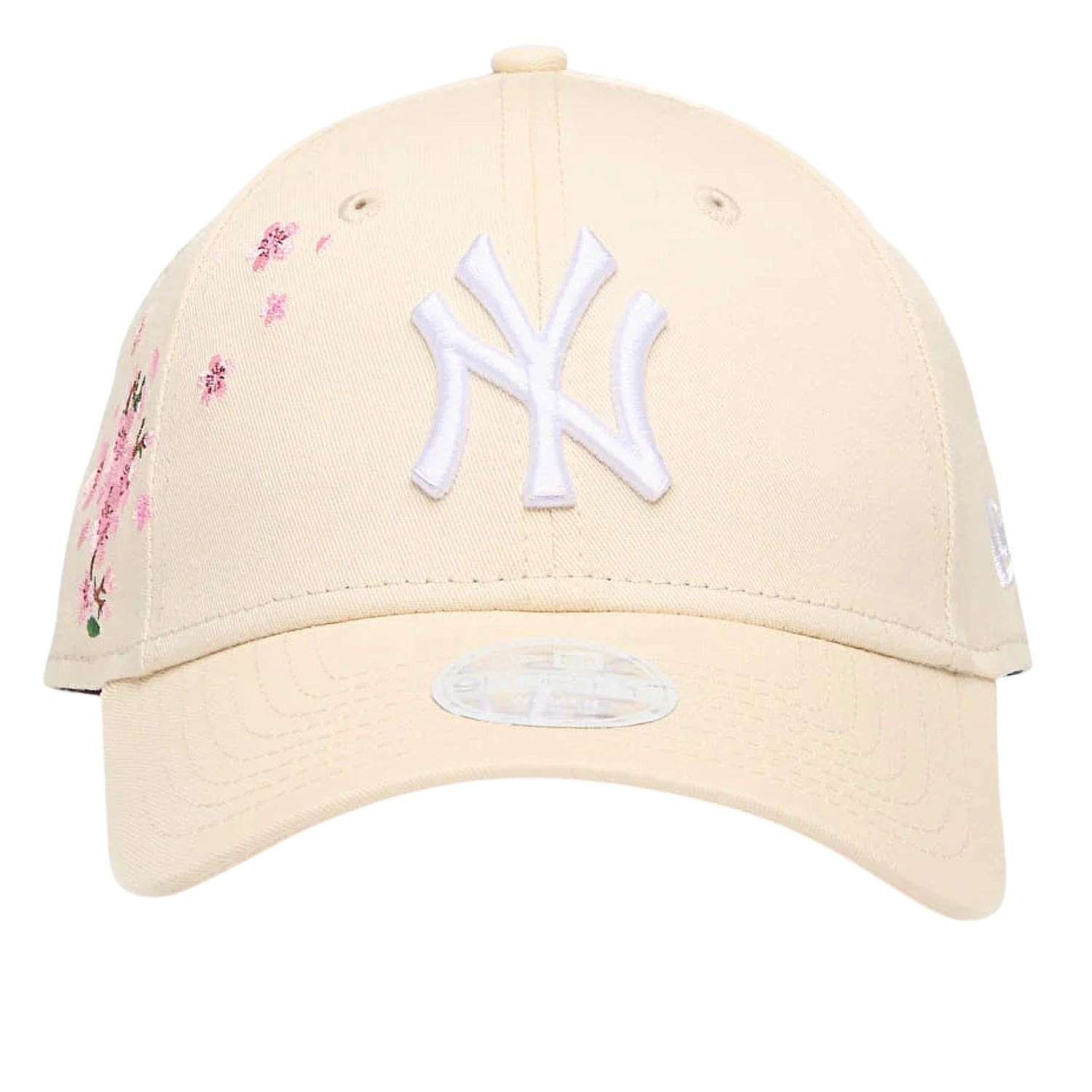 casquette New Era 9FO Floral Icon MLB New York Yankees - Light Cream/White - women´s