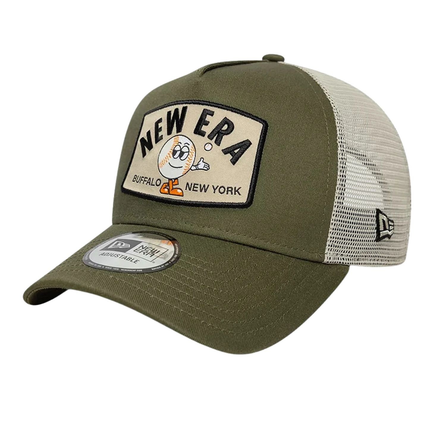 kšiltovka New Era 9FO AF Summer PatchTrucker Branded - New Olive