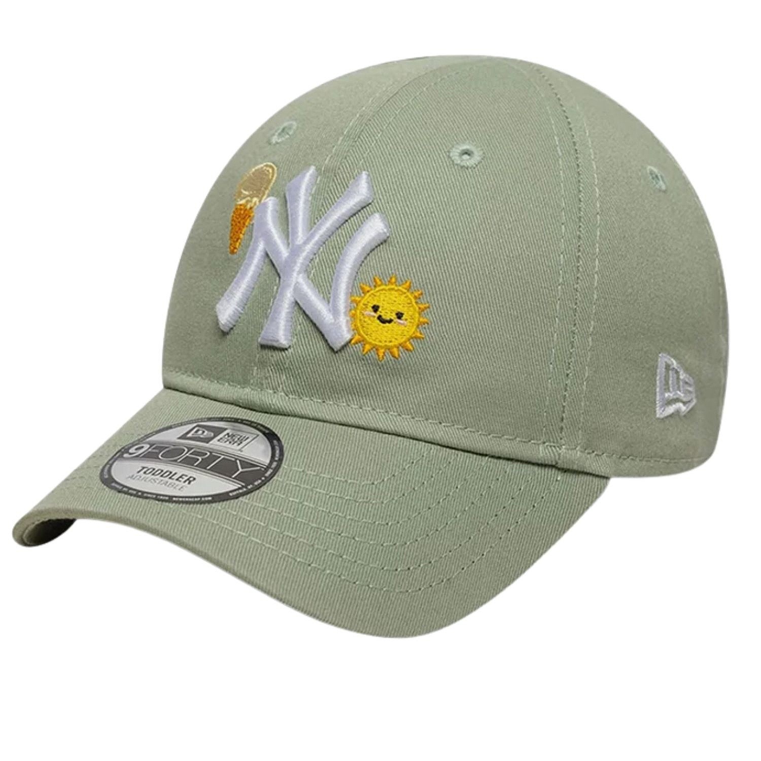 casquette New Era 9FO Summer Icon MLB New York Yankees Toddler - Everest Green/White - kid´s