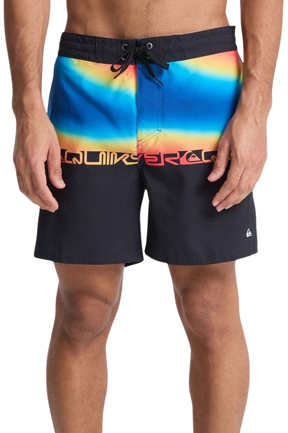 Short de bain Quiksilver Everyday Half Jam 16 - KVJ6/Black Wordblock - men´s