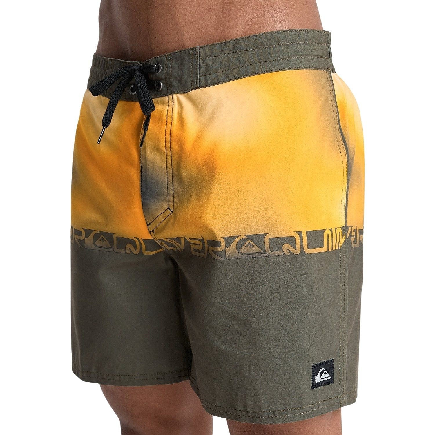 Short de bain Quiksilver Everyday Half Jam 16 - CRE6/Grape Leaf Wordblock - men´s