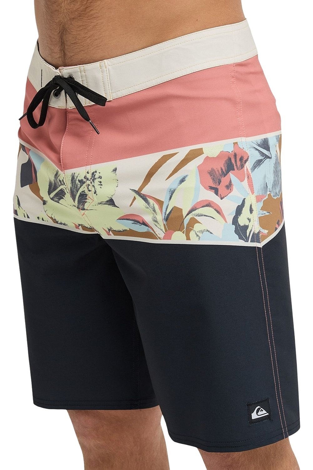 плавательные шорты Quiksilver Surfsilk Straight 20 - MKT6/Desert Sand Section - men´s