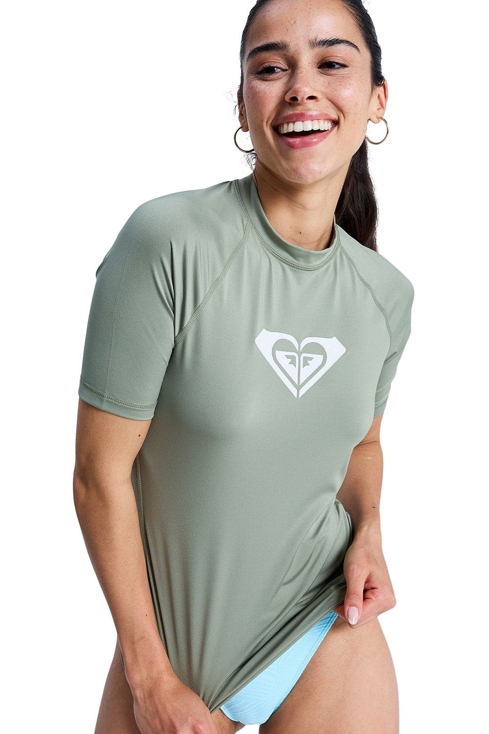 рубашка Roxy Whole Hearted - GLD0/Oil Green - women´s