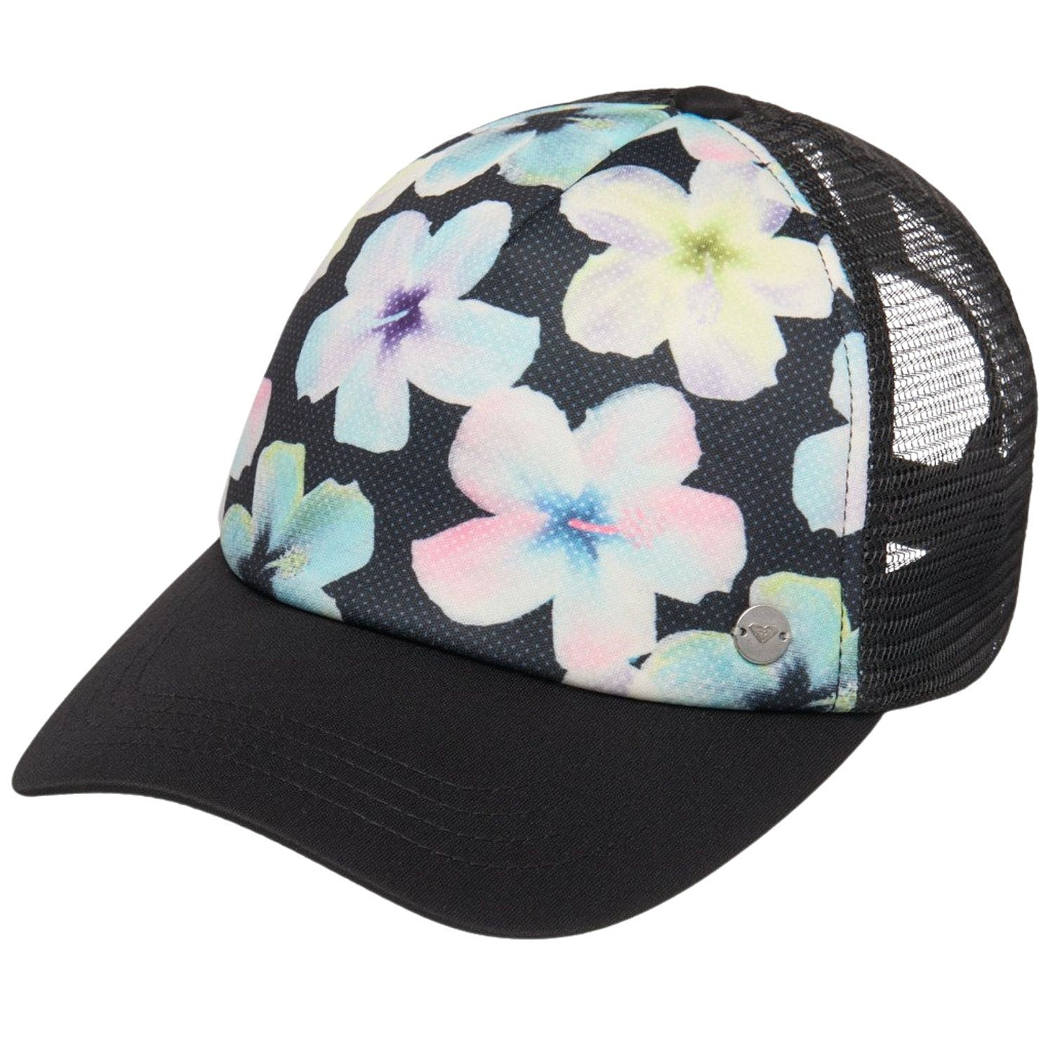 czapka z daszkiem Roxy Beautiful Morning Trucker - KVJ7/Anthracite Im Fleur Real - women´s