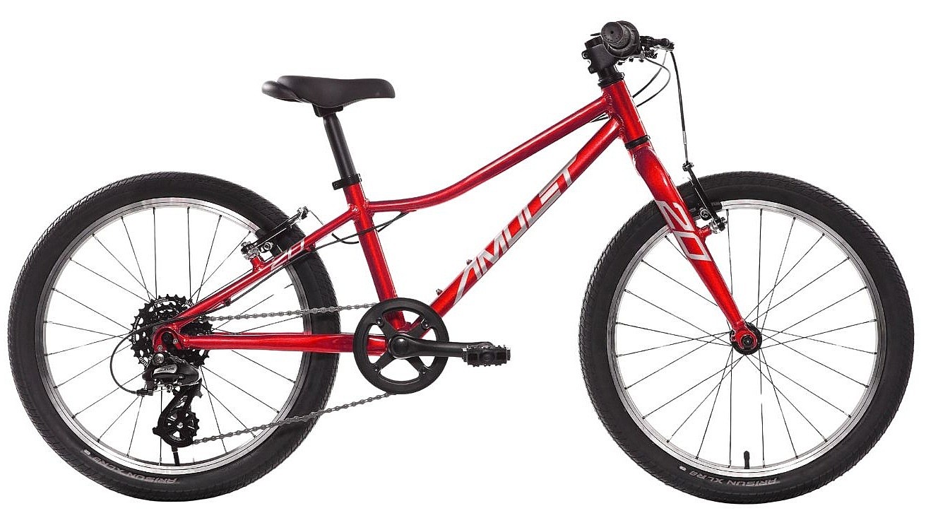 bicycle Amulet Fun 20" - Red Shiny/Silver - unisex junior