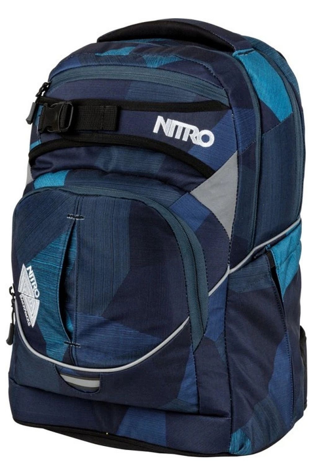 backpack Nitro Superhero - Fragments Blue - unisex junior