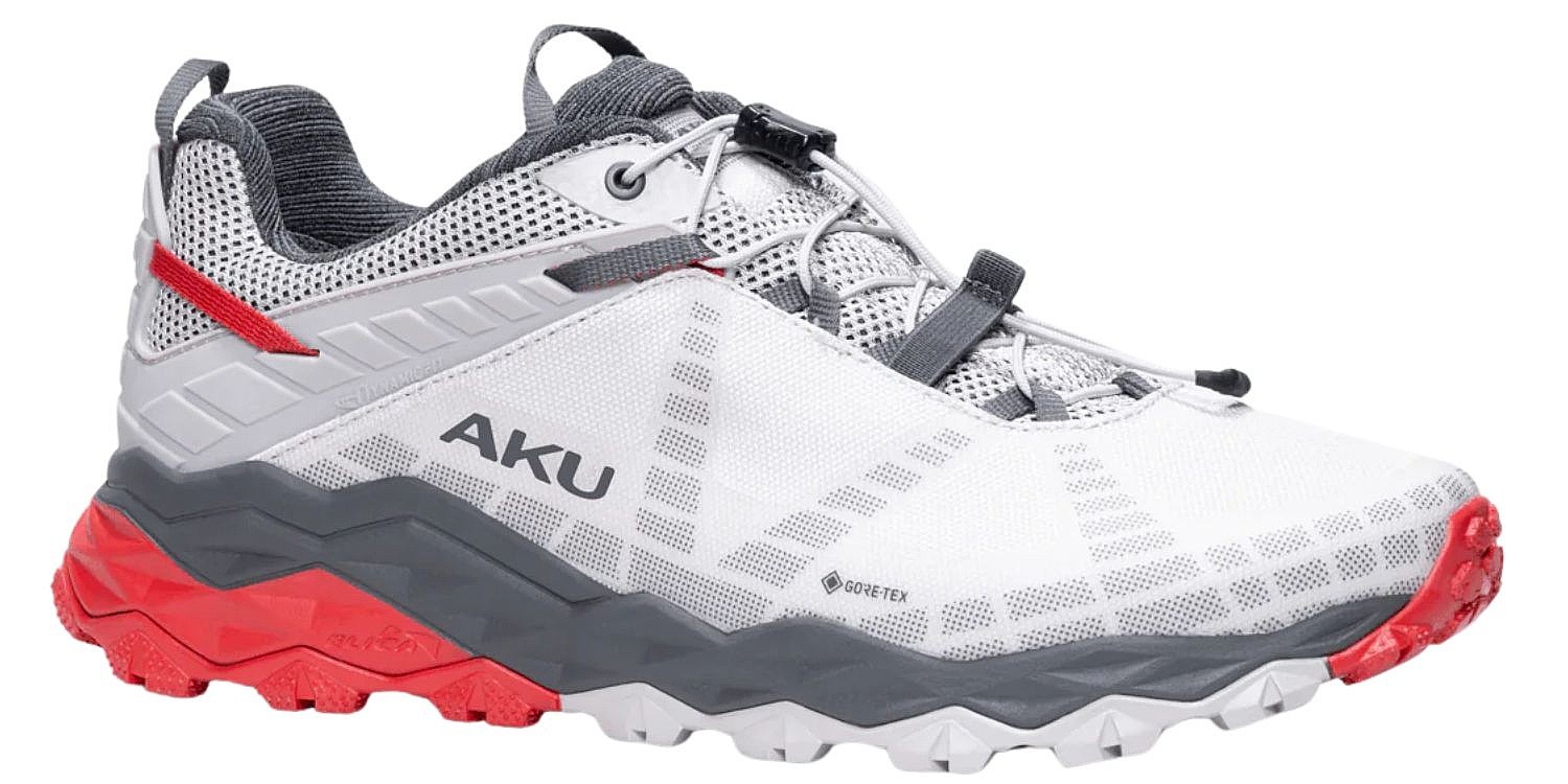 sko AKU Flyrock GTX - Light Grey/Red - men´s