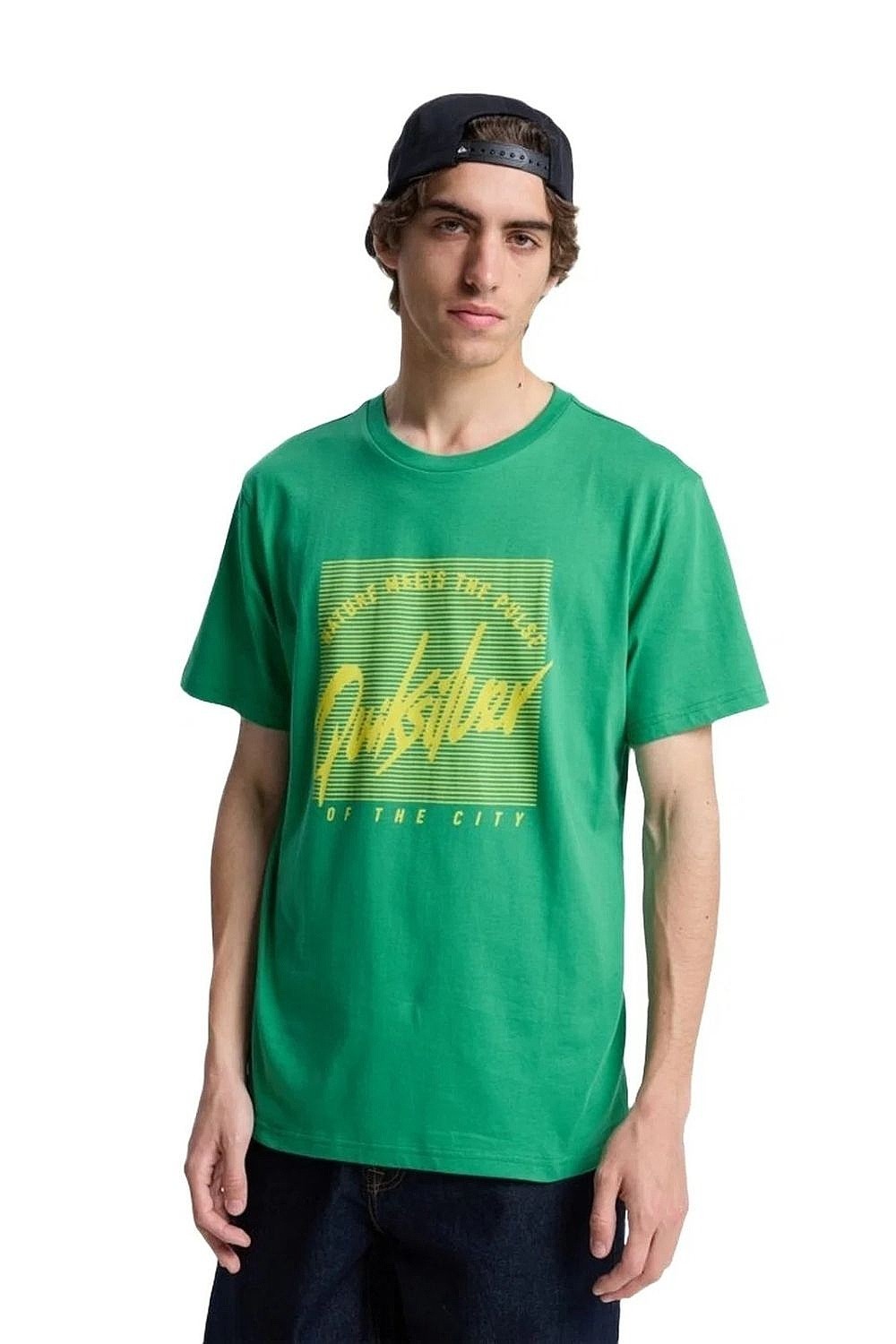 T-Shirt Quiksilver Retro Mood - GNZ0/Leprechaun - men´s