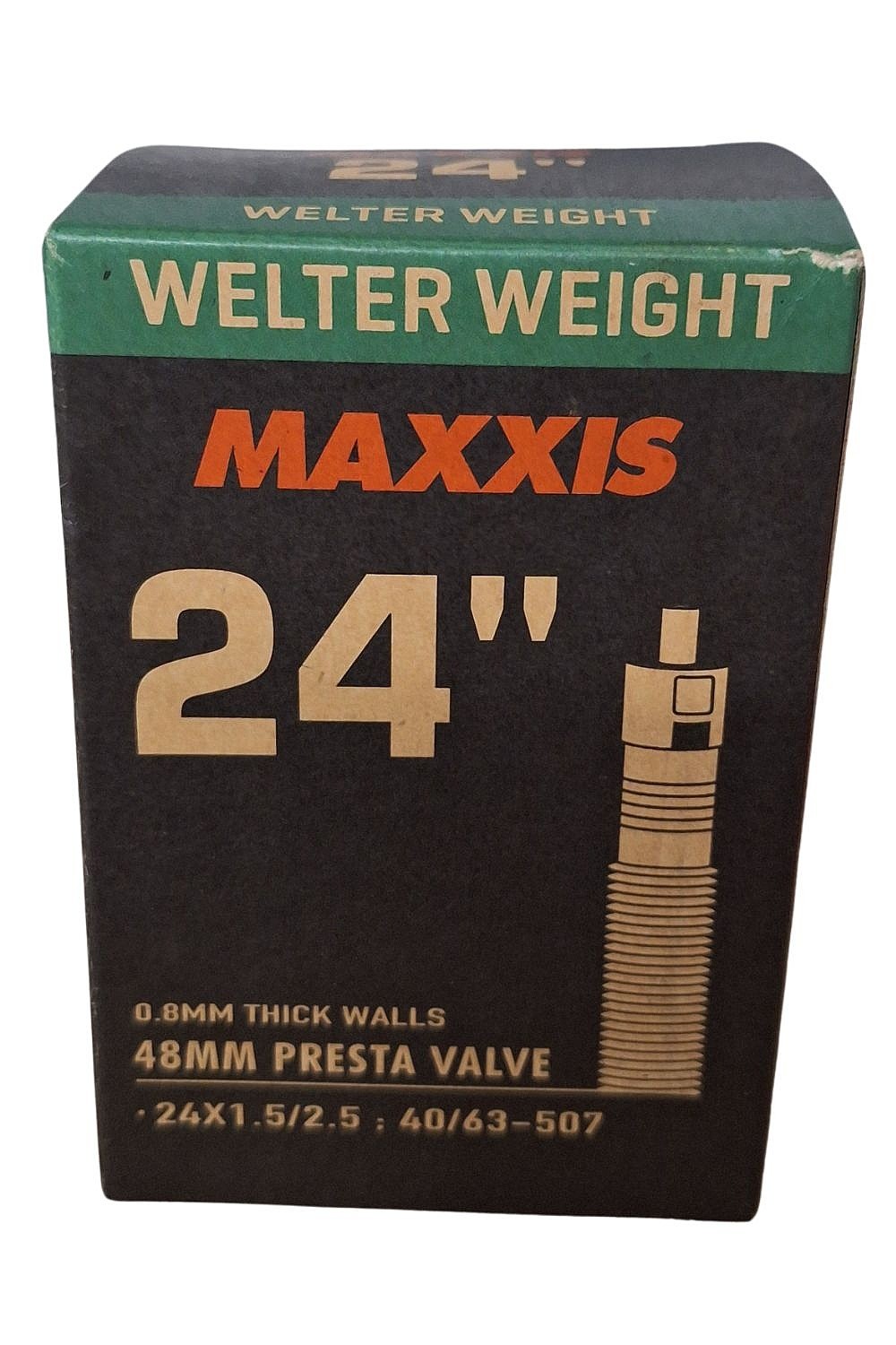 duše Maxxis Welter Weight Gal-FV 48mm 24"x1.5"-2.5" - Black