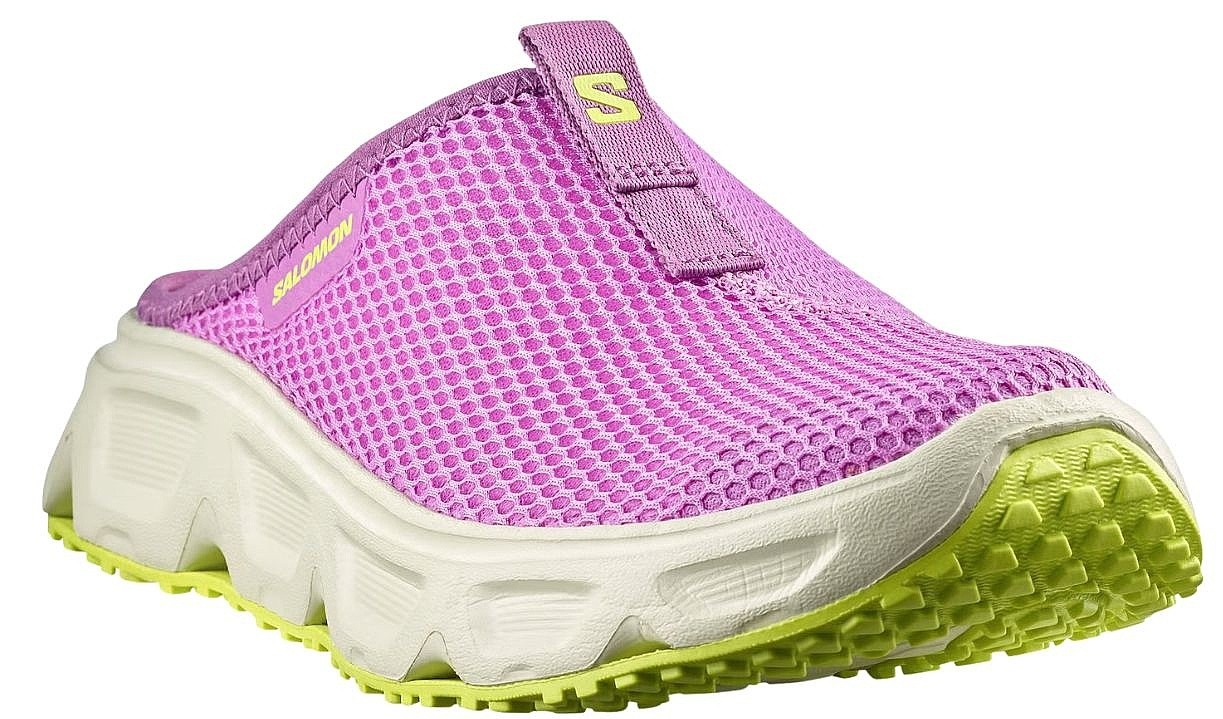 topánky Salomon Reelax Slide 6.0 W - Iris Orchid/Aspargus Green/Acid Lime - women´s