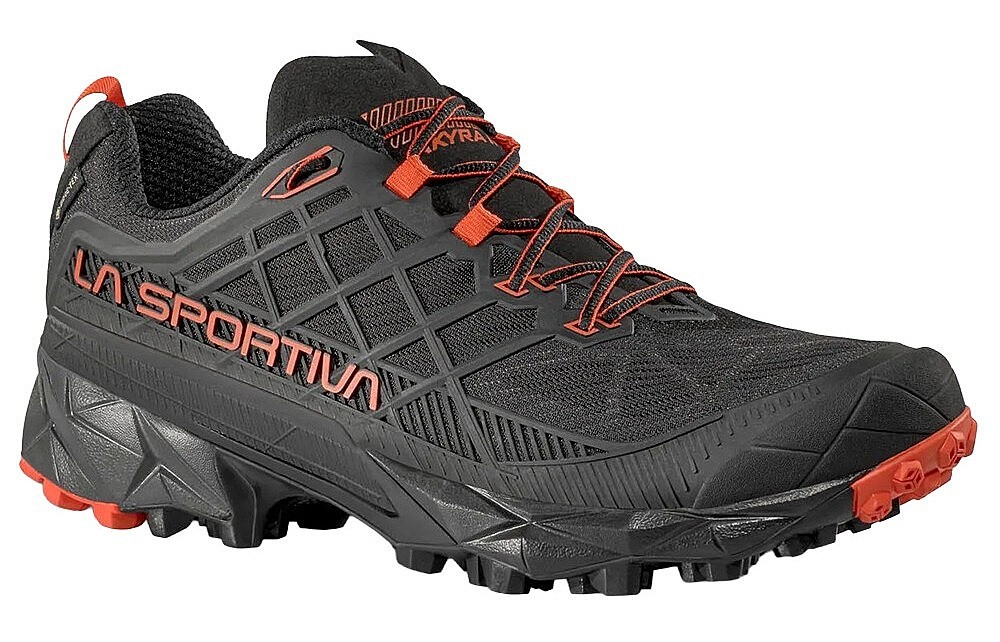 обувь La Sportiva Akyra II GTX - Black/Cherry Tomato - men´s
