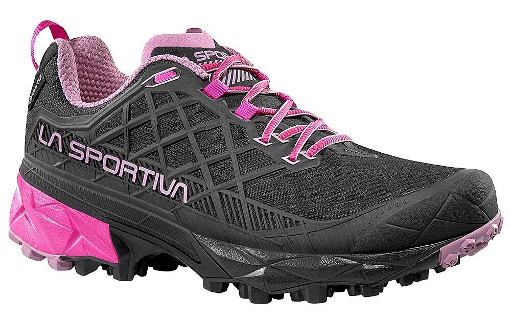 topánky La Sportiva Akyra II GTX - Black/Rose - women´s