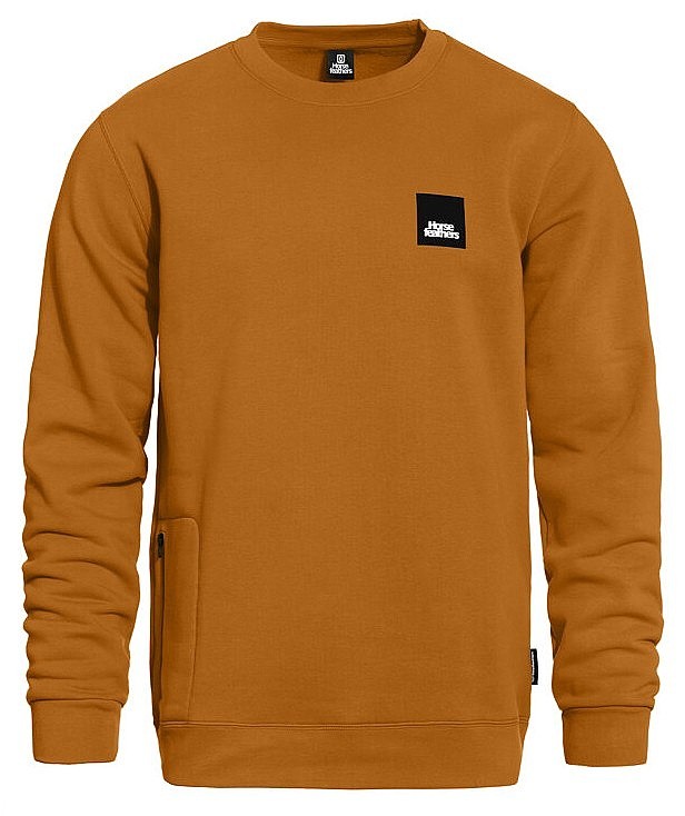 sweater Horsefeathers Dunk - Pumpkin - men´s