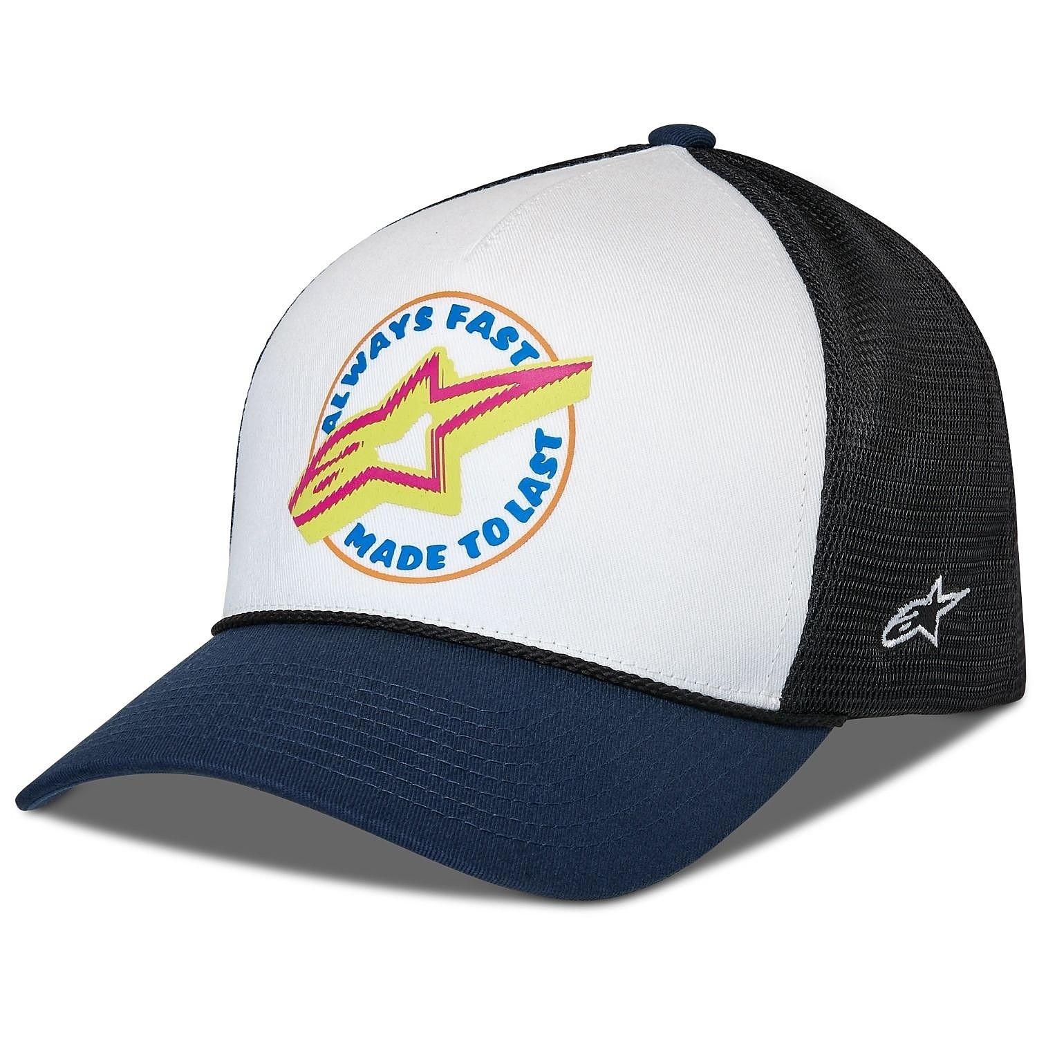 casquette Alpinestars Aorbit Trucker - White/Navy/Black - men´s