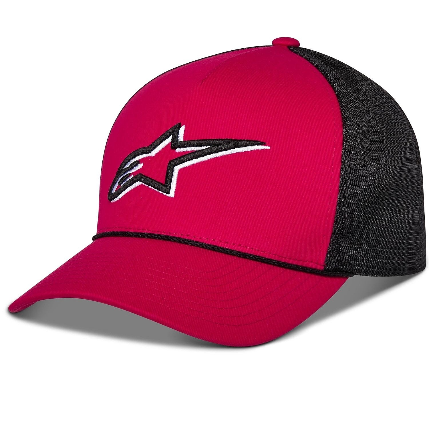 cap Alpinestars Ageless Shadow Trucker - Black/Red - men´s