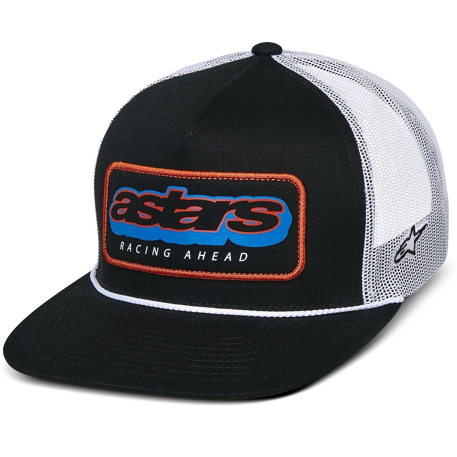 cap Alpinestars Phosphor Trucker - Black/White - men´s
