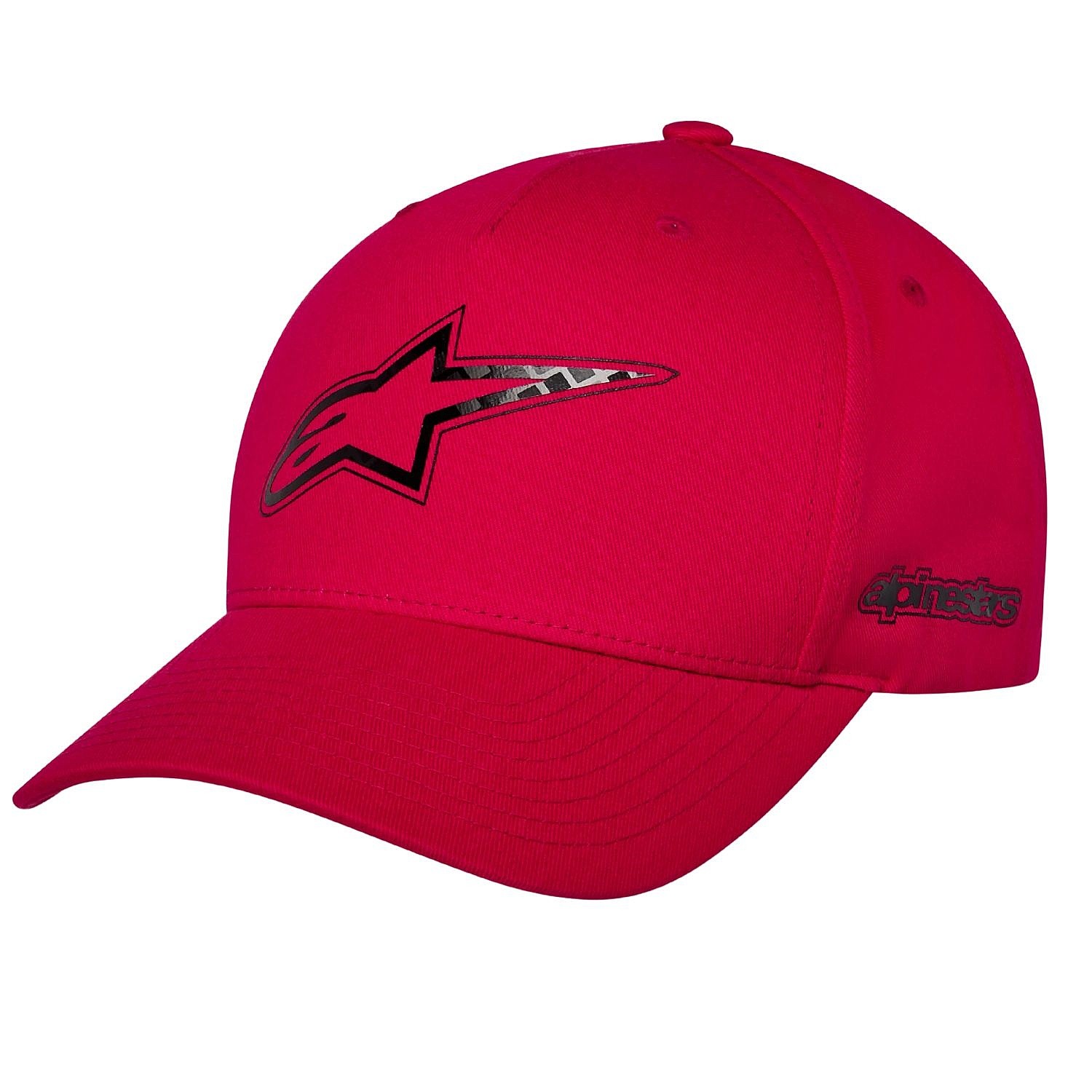 cap Alpinestars Carbon Fiber Snapback - Red - men´s