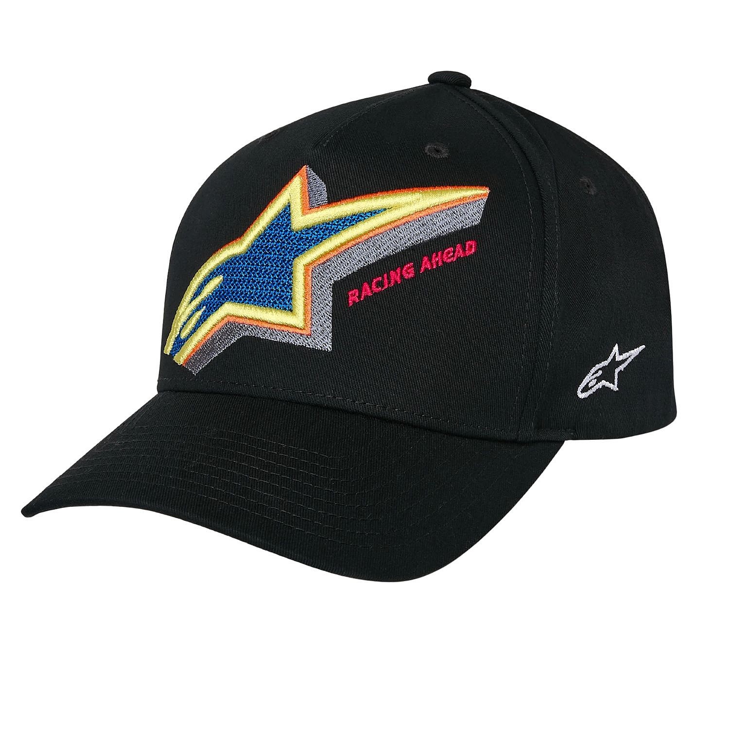 boné de basquete Alpinestars Lucid Snapback - Black - men´s