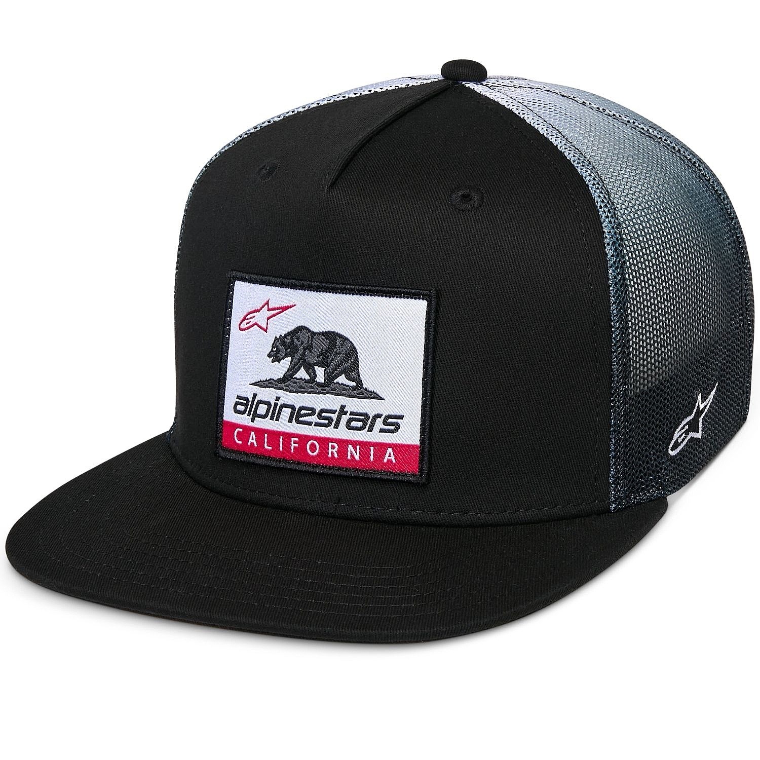 keps Alpinestars Cali Gradient Trucker - Black/White - men´s