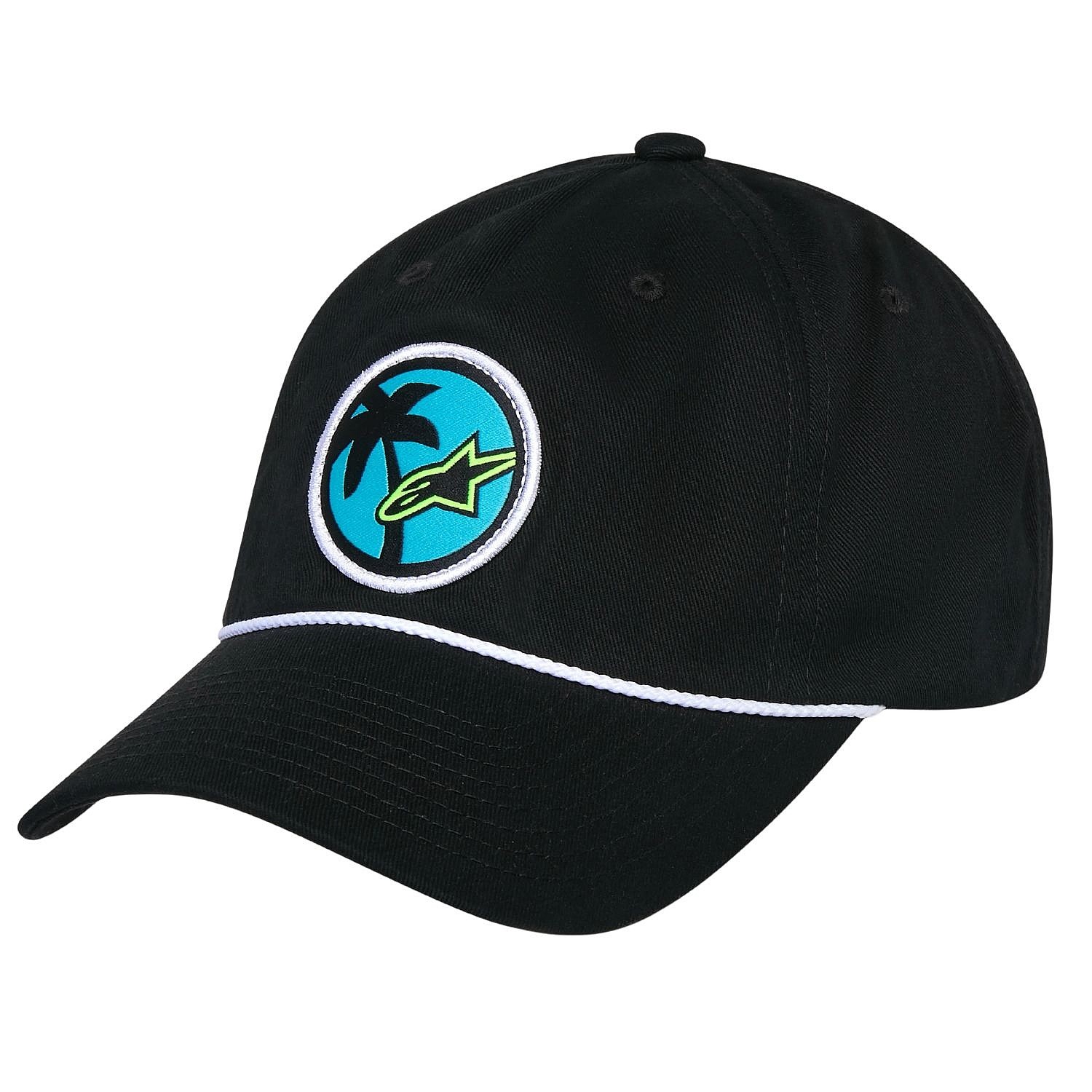 gorra con visera Alpinestars Calipalm Strapback - Black - men´s