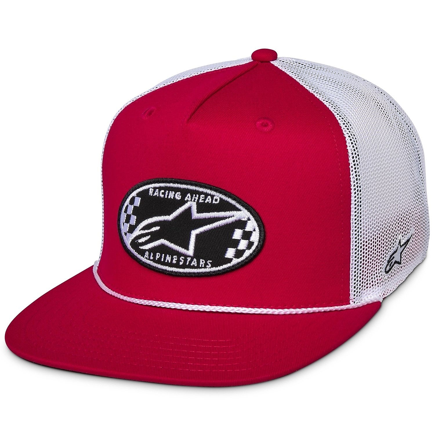 cap Alpinestars Contender Trucker - Red/White - men´s
