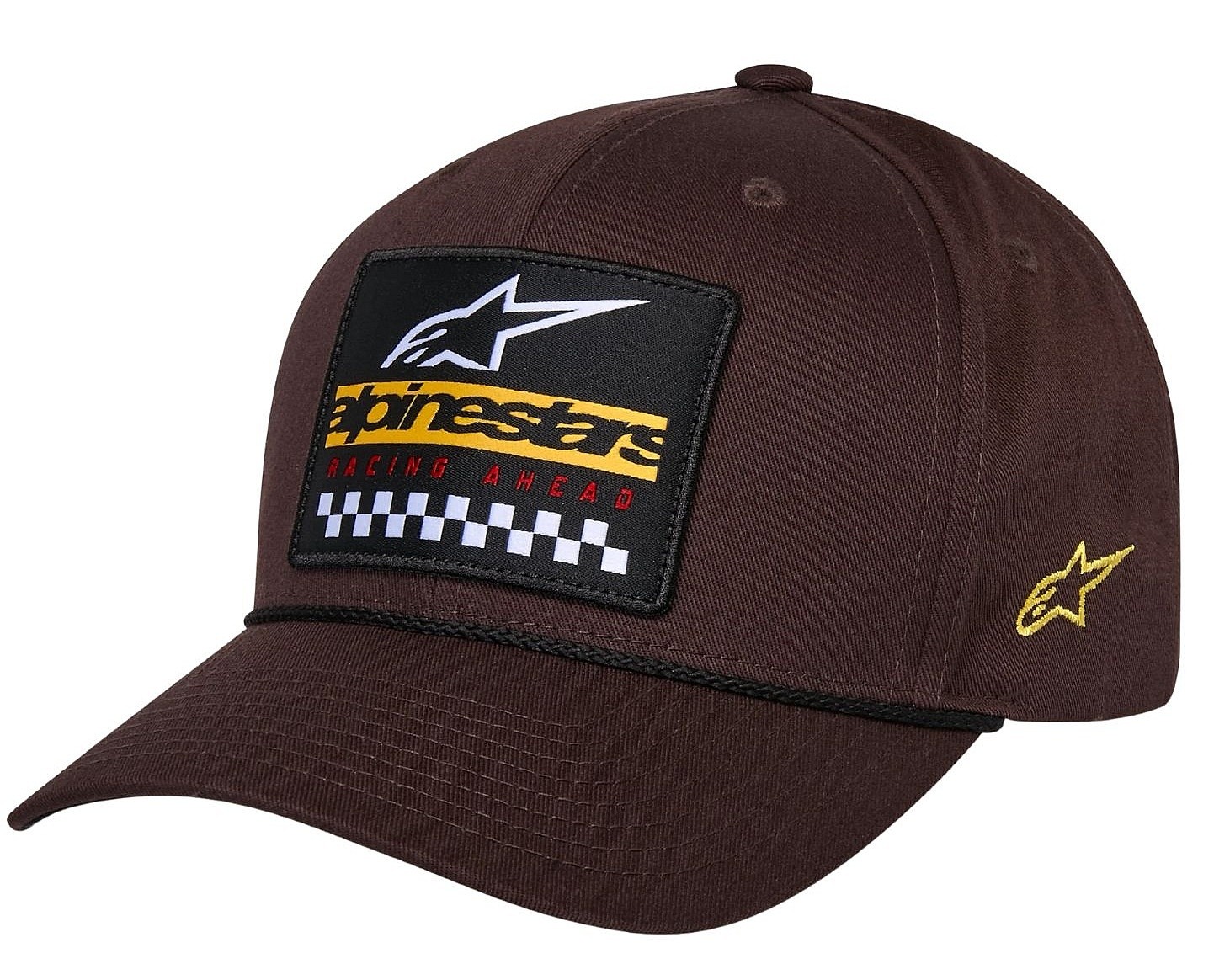 kasket Alpinestars Matrix Snapback - Brown - men´s